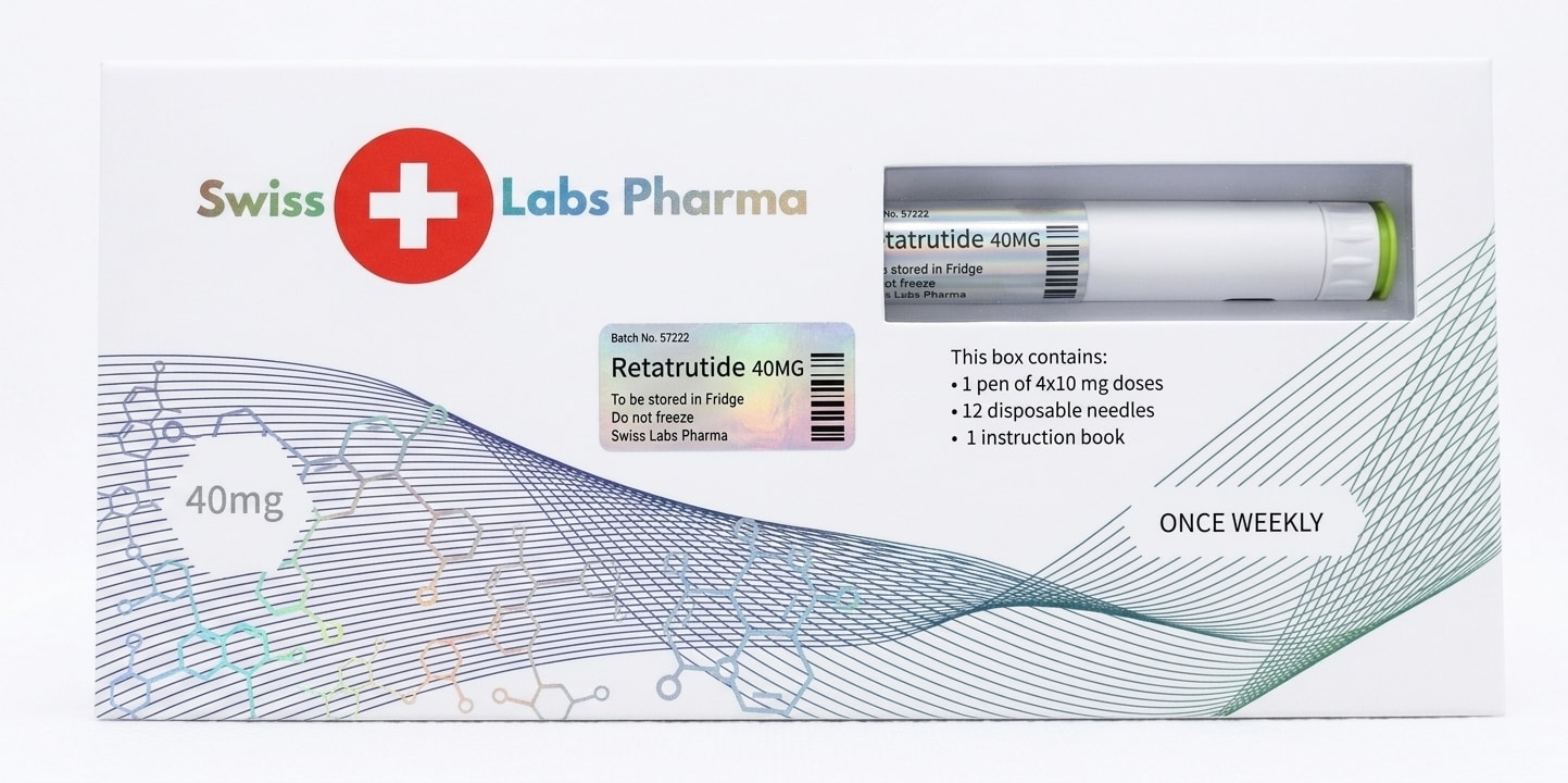 40MG RETATRUTIDE - SWISS LABS PHARMA